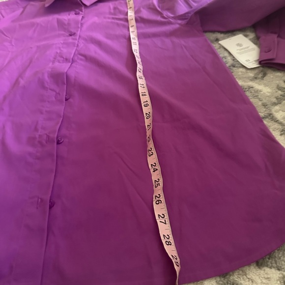 NWT Athleta oversized poplin top - Picture 7 of 7